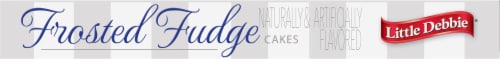 Little Debbie® Frosted Fudge Cakes Perspective: top