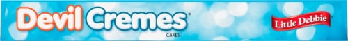 Little Debbie® Devil Cremes Snack Cakes Perspective: top