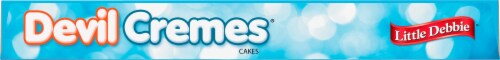 Little Debbie® Devil Cremes Snack Cakes Perspective: top