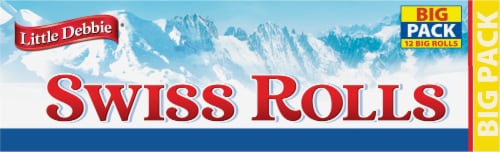 Little Debbie® Swiss Rolls Big Pack Perspective: top