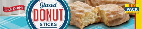 Little Debbie® Glazed Donut Sticks Big Pack Perspective: top