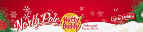 Little Debbie® North Pole Nutty Buddy Bars Family Pack Perspective: top