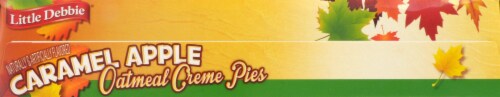 Little Debbie Caramel Apple Oatmeal Creme Pies Perspective: top