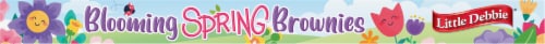 Little Debbie® Blooming Spring Brownies Snack Cakes Perspective: top