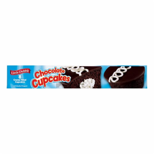 Little Debbie® Family Pack Chocolate Cupcake Snack Cakes Perspective: top