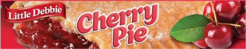 Little Debbie Cherry Pie Snack Perspective: top
