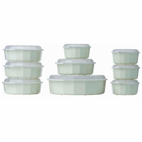 LaCuisine 18pc Microwave Cookware Set Perspective: top