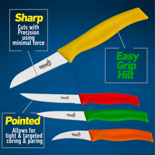 Slitzer Germany 4pc Paring/Utility Set Perspective: top