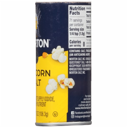 Morton® Popcorn Salt Shaker Perspective: top