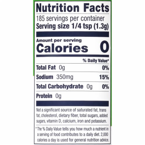 Morton® Garlic Sea Salt Perspective: top