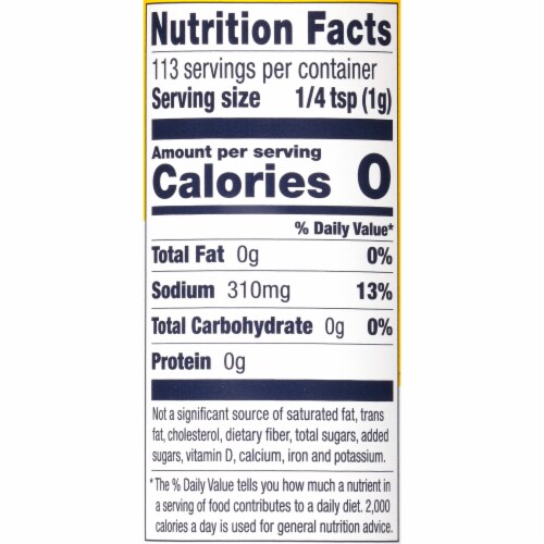 Morton® Nature's Seasons® Seasoning Blend Shaker Perspective: top