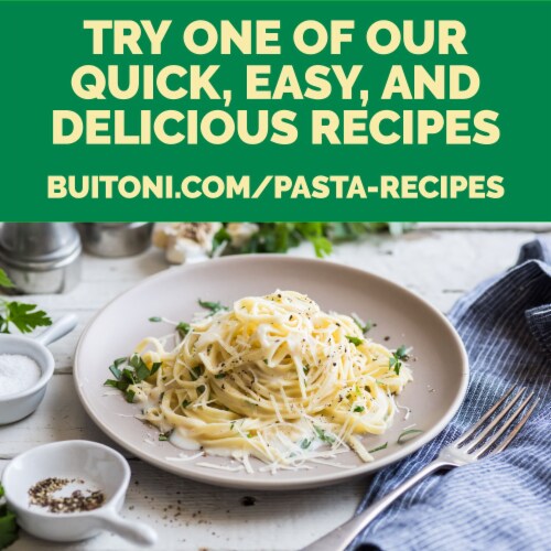 Buitoni® Linguine Refrigerated Pasta Noodles Perspective: top