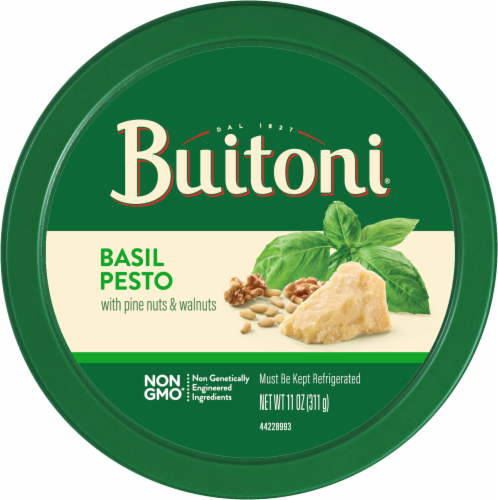 Buitoni® Pesto with Basil Refrigerated Basil Sauce Perspective: top