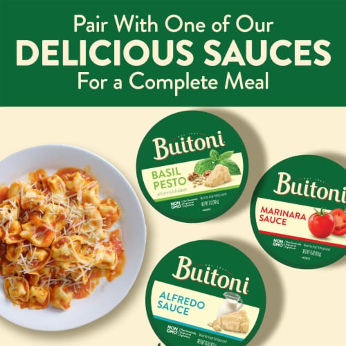 Buitoni® Three Cheese Tortellini Family Sized Pasta Perspective: top