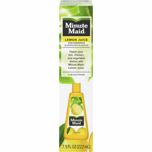 Minute Maid 100% Pure Lemon Juice Perspective: top