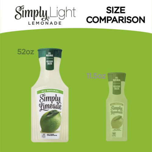 Simply Limeade Non-Gmo All Natural Perspective: top