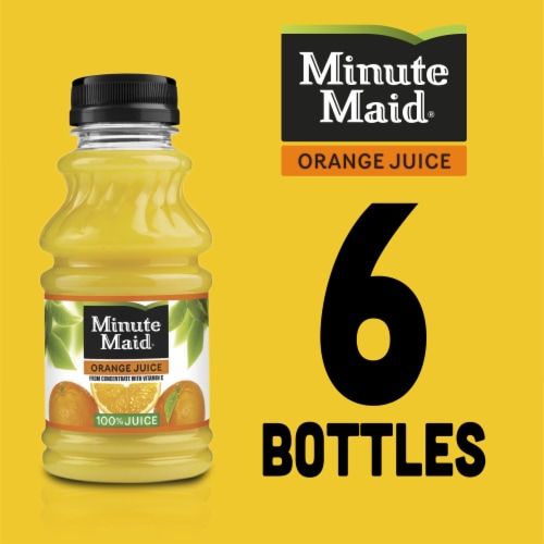 Minute Maid Orange Juice Drinks Perspective: top