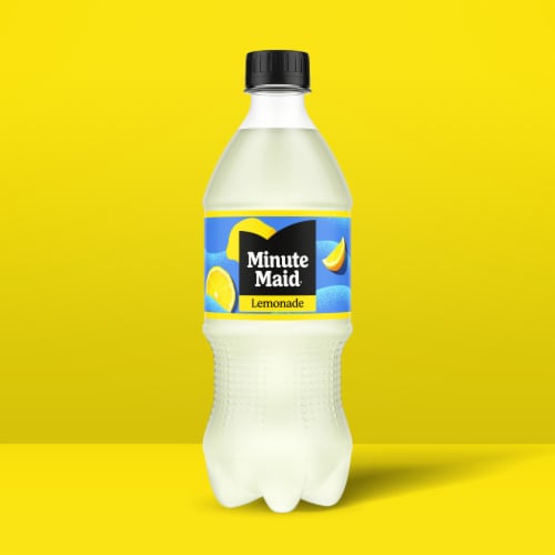 Minute Maid Lemonade Made with Real Lemons Perspective: top