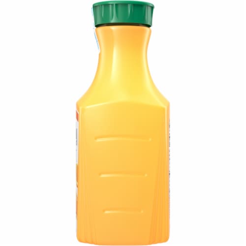 Simply Light Orange Pulp Free Orange All Natural Juice Non-Gmo Perspective: top