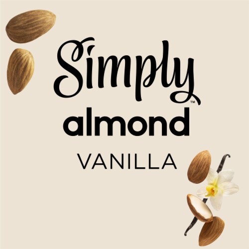 Simply Almond Vanilla Vegan & Dairy-Free All Natural Milk Alternative Perspective: top