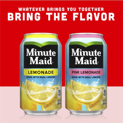 Minute Maid Zero Calorie Lemonade No Sugar Added Perspective: top
