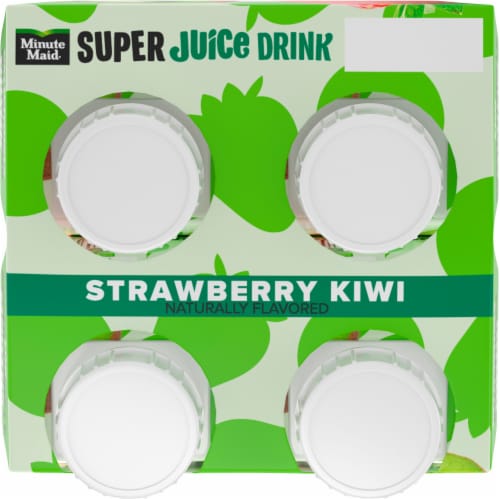 Minute Maid Strawberry Kiwi Super Juice Drink Perspective: top