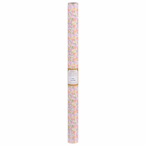 Caspari Henrietta Gift Wrap Perspective: top