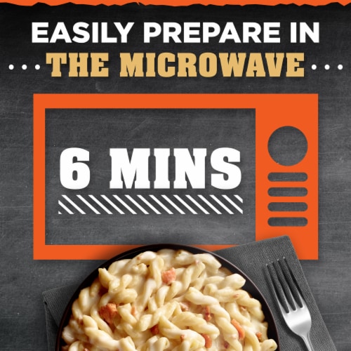 Devour Big Bowl White Cheddar Mac & Cheese with Bacon, Box Perspective: top