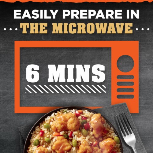 Devour Big Bowl Spicy Fried Chicken with Sweet and Spicy Glaze, Box Perspective: top