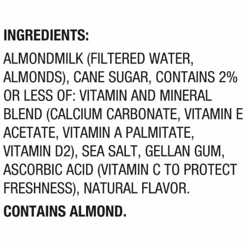 Silk® Original Almond Milk Perspective: top
