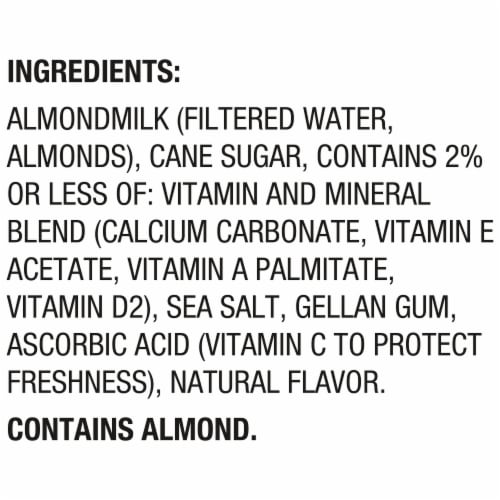 Silk Dairy Free Vanilla Almond Milk Half Gallon Perspective: top