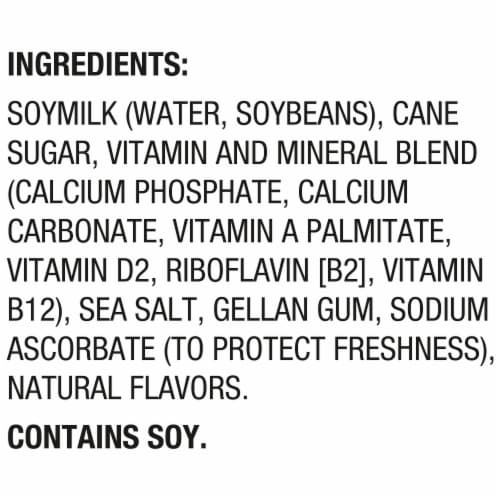 Silk Dairy Free Shelf Stable Very Vanilla Soy Milk Perspective: top