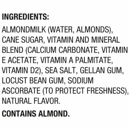 Silk Dairy Free Shelf Stable Vanilla Almond Milk Perspective: top