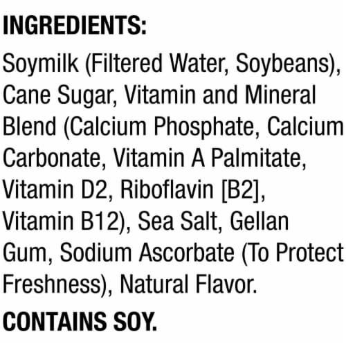 Silk Dairy Free Shelf Stable Very Vanilla Soy Milk Perspective: top