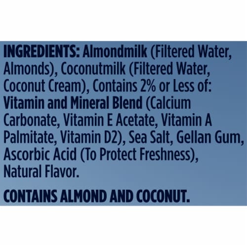 Silk Dairy Free Unsweeted Original Almond & Coconut Milk Half Gallon Perspective: top