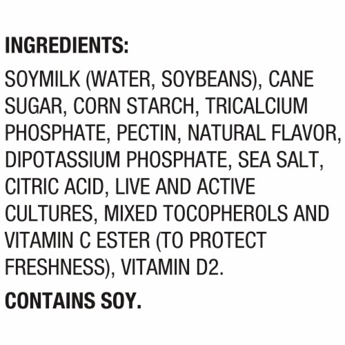 Silk Plain Soy Milk Yogurt Alternative Tub Perspective: top
