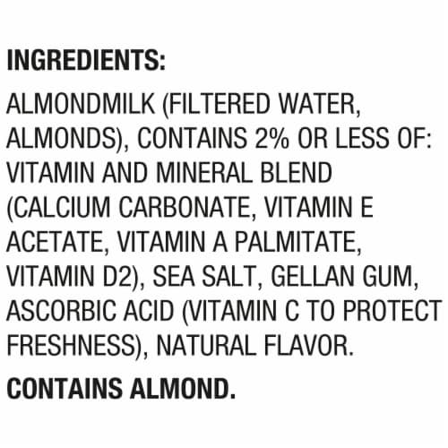 Silk® Unsweetened Vanilla Almond Milk Perspective: top