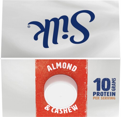 Silk® Original Almond & Cashew Protein Milk Perspective: top