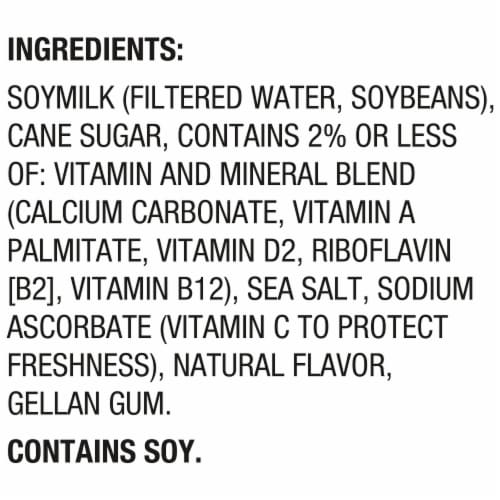 Silk Dairy Free Vanilla Soy Milk Half Gallon Perspective: top