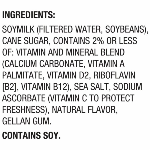 Silk Vanilla Soymilk Perspective: top