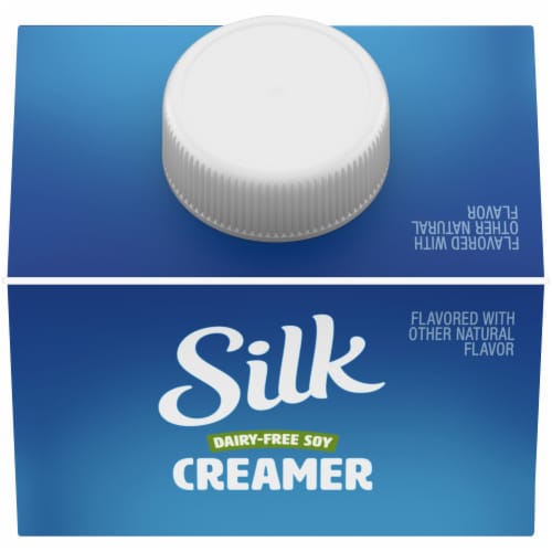 Silk French Vanilla Dairy-Free Soy Creamer Perspective: top