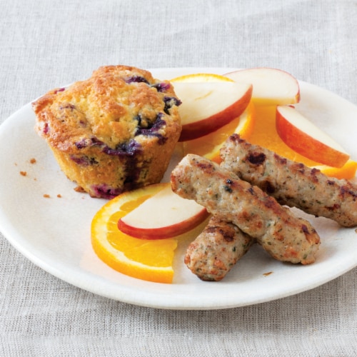Applegate Natural Chicken & Apple Breakfast Sausage Links Perspective: top