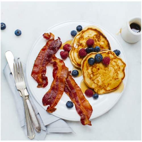 Applegate Natural Hickory Smoked Uncured Sunday Bacon Perspective: top