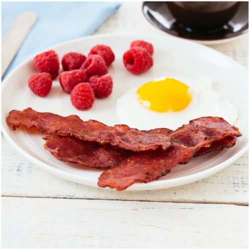 Applegate Organic Hickory Smoked Uncured Turkey Bacon Perspective: top