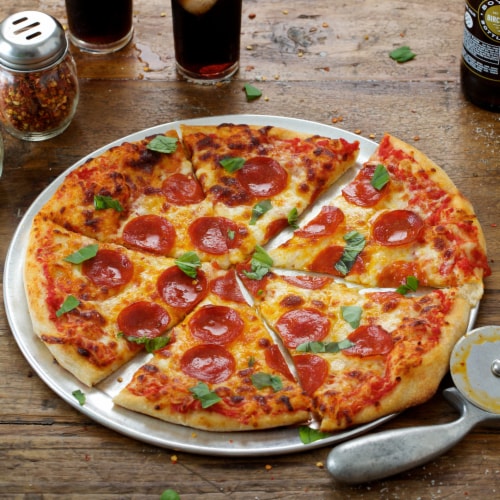 Applegate Natural Uncured Pork & Beef Pepperoni Perspective: top