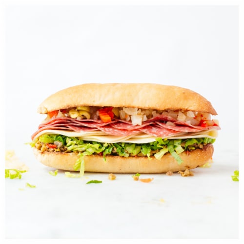 Applegate Organic Sliced Uncured Genoa Salami Perspective: top