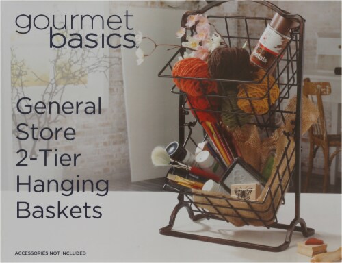 Lifetime 2 Tier Hanging Basket Perspective: top