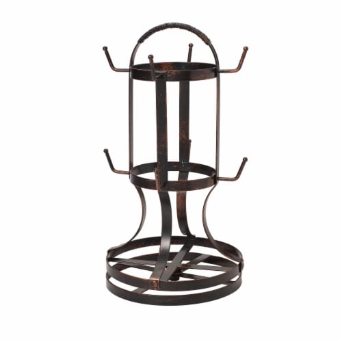 Mikasa Gourmet Basics Rotating Mug Tree Perspective: top