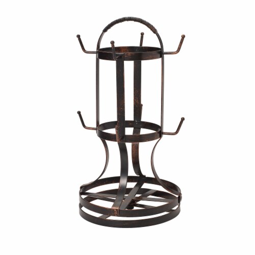 Mikasa Gourmet Basics Rotating Mug Tree Perspective: top