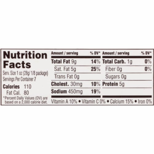 Hoffman's Super Sharp Cheddar Cheese Perspective: top